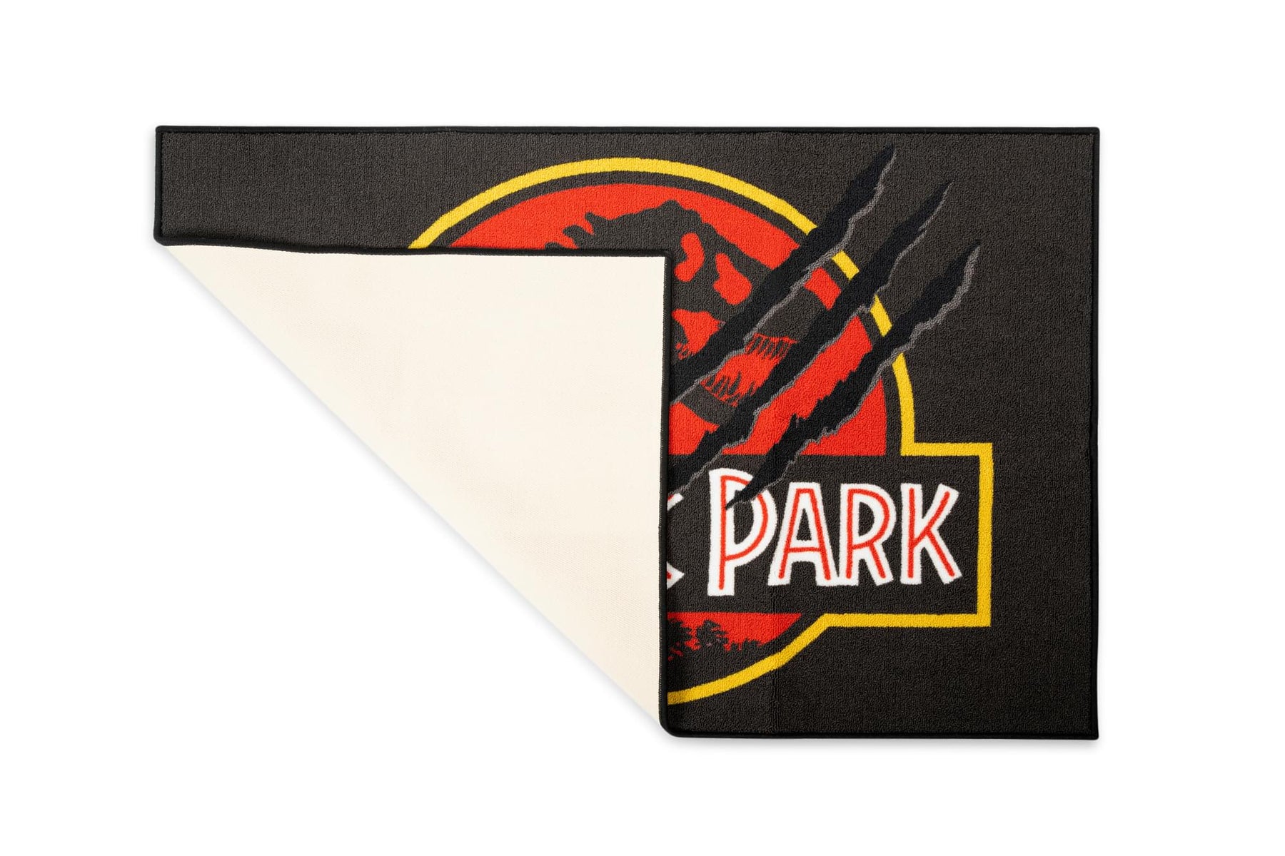 Jurassic Park Logo Printed Area Rug | 52 x 36 Inches