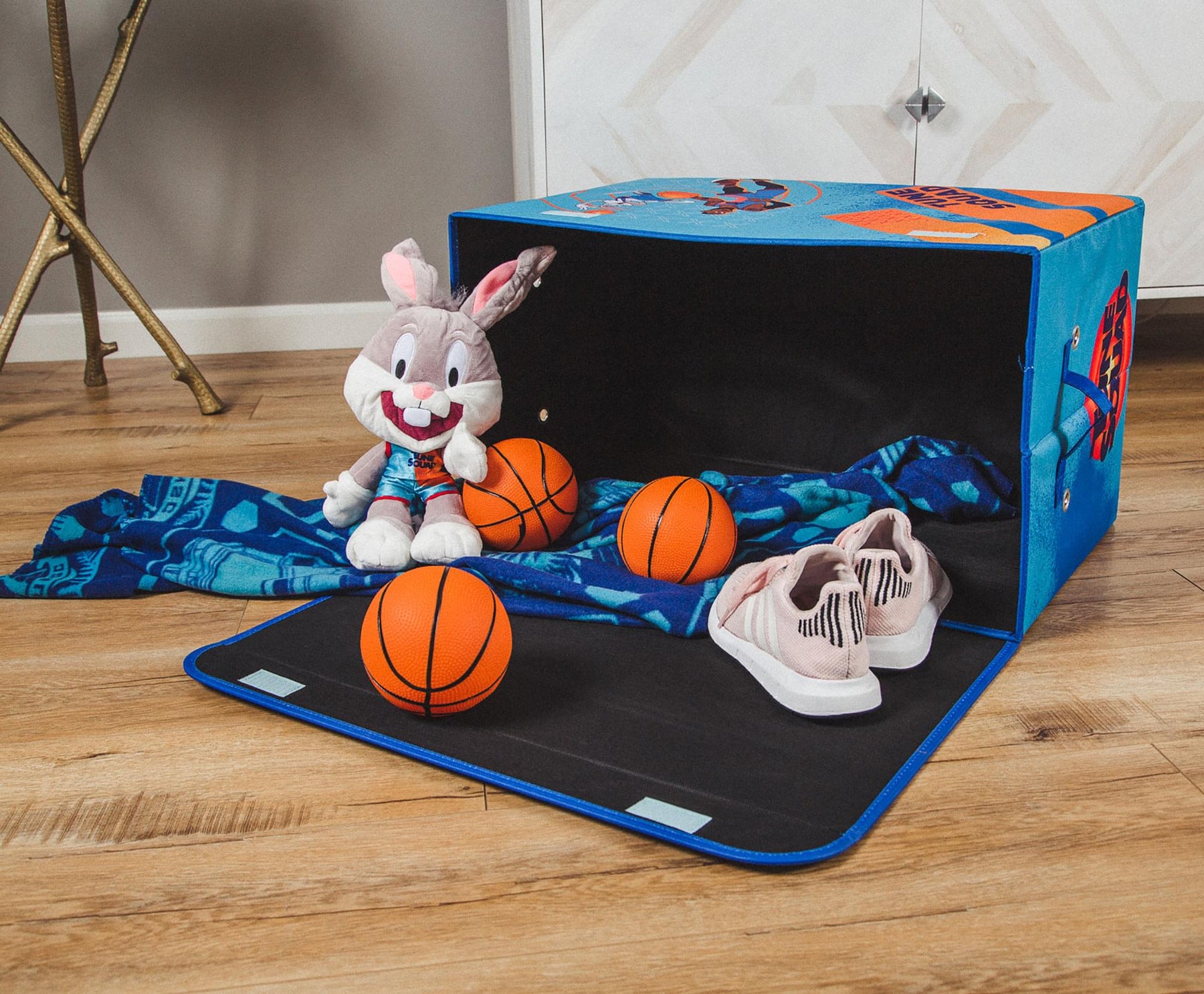 Space Jam: A New Legacy Tune Squad Collapsible Storage Bin Organizer with Lid