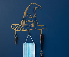 Harry Potter Hogwarts Sorting Hat Wall Hook Storage Rack