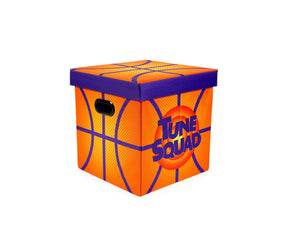 Space Jam: A New Legacy Orange Storage Bin Cube Organizer with Lid | 15 Inches