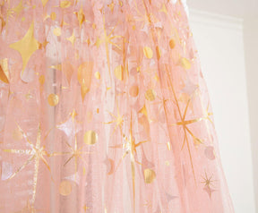 Disney Princess Kids Bed Canopy for Ceiling, Hanging Curtain Netting