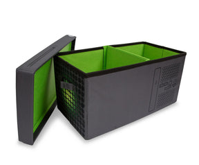 Xbox Series X Logo Storage Bin Chest Organizer with Lid | 24 x 12 Inches