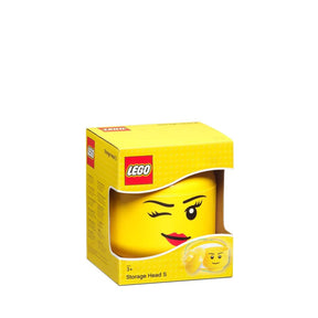 LEGO Small Storage Head | Winky | Yellow