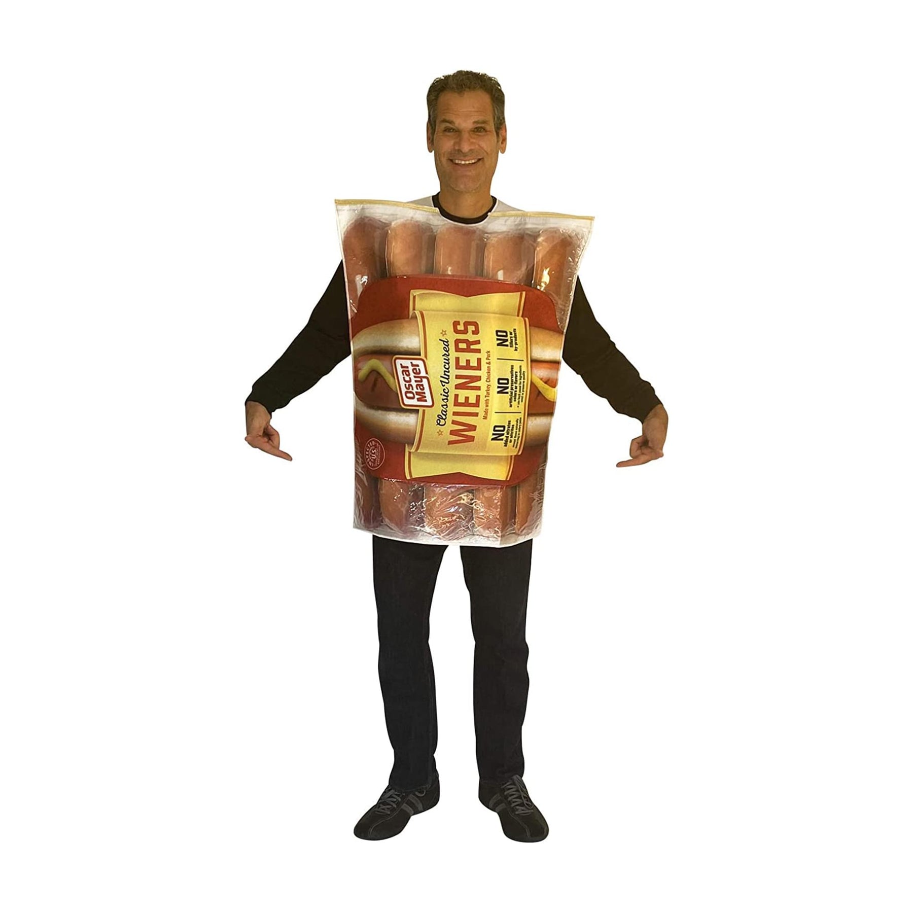 Oscar Mayer Wiener Package Adult Costume