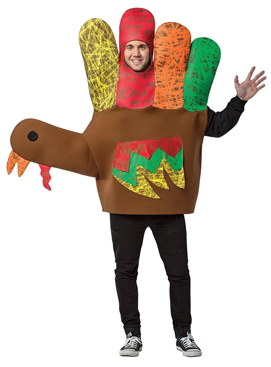 Hand Turkey Adult Tunic Costume | Free Shipping