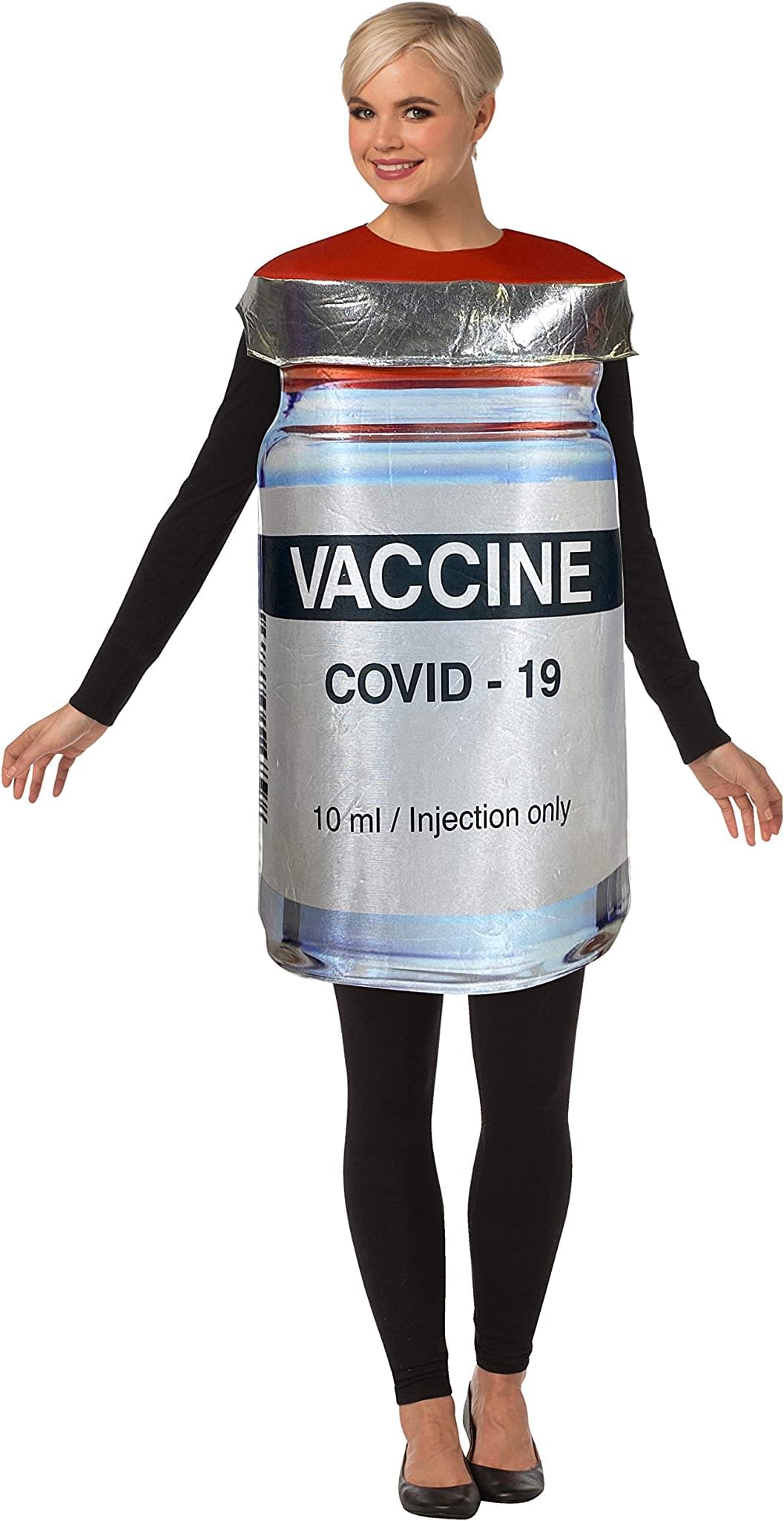 Vaccine Bottle Adult Costume | One Size