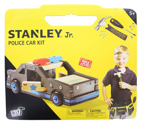 Stanley Jr. Police Car Large DIY Wood Building Kit