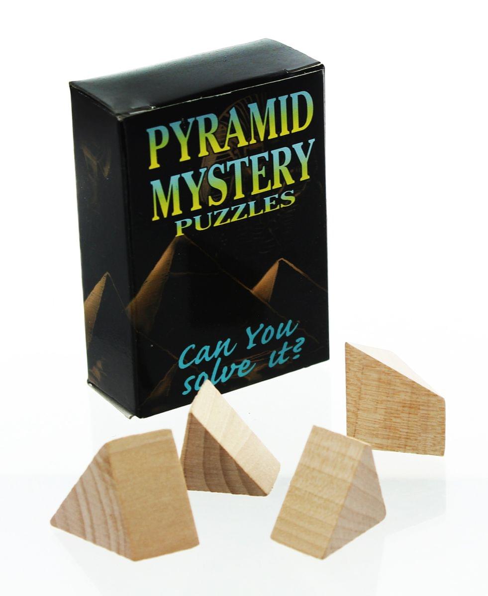 Pyramid Brain Teaser Wooden Puzzle