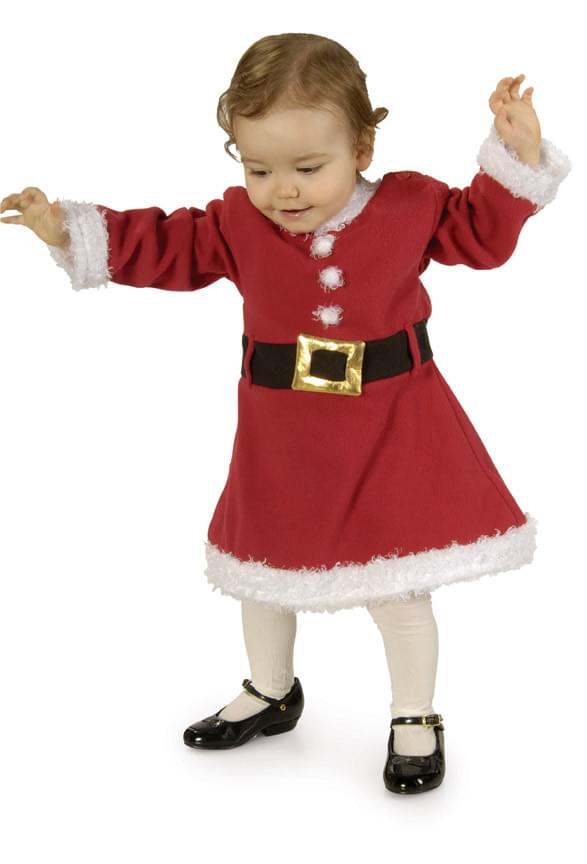 Santa Girl Costume Child