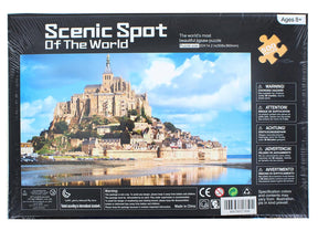 Scenic Spot of the World Mont Saint Michel 500 Piece Jigsaw Puzzle