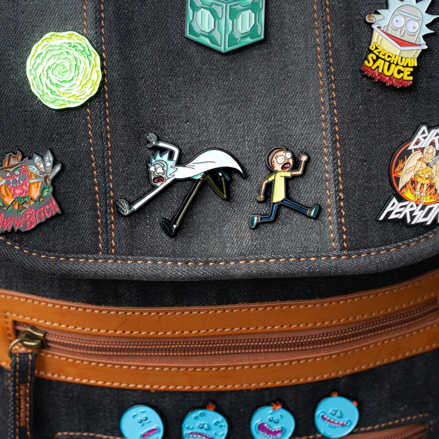 Rick and Morty Collectibles| Rick Morty Enamel Collector Pin Set