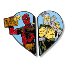 Marvel Deadpool and Cable Limited Edition Enamel Pin | NYCC 2018 Exclusive