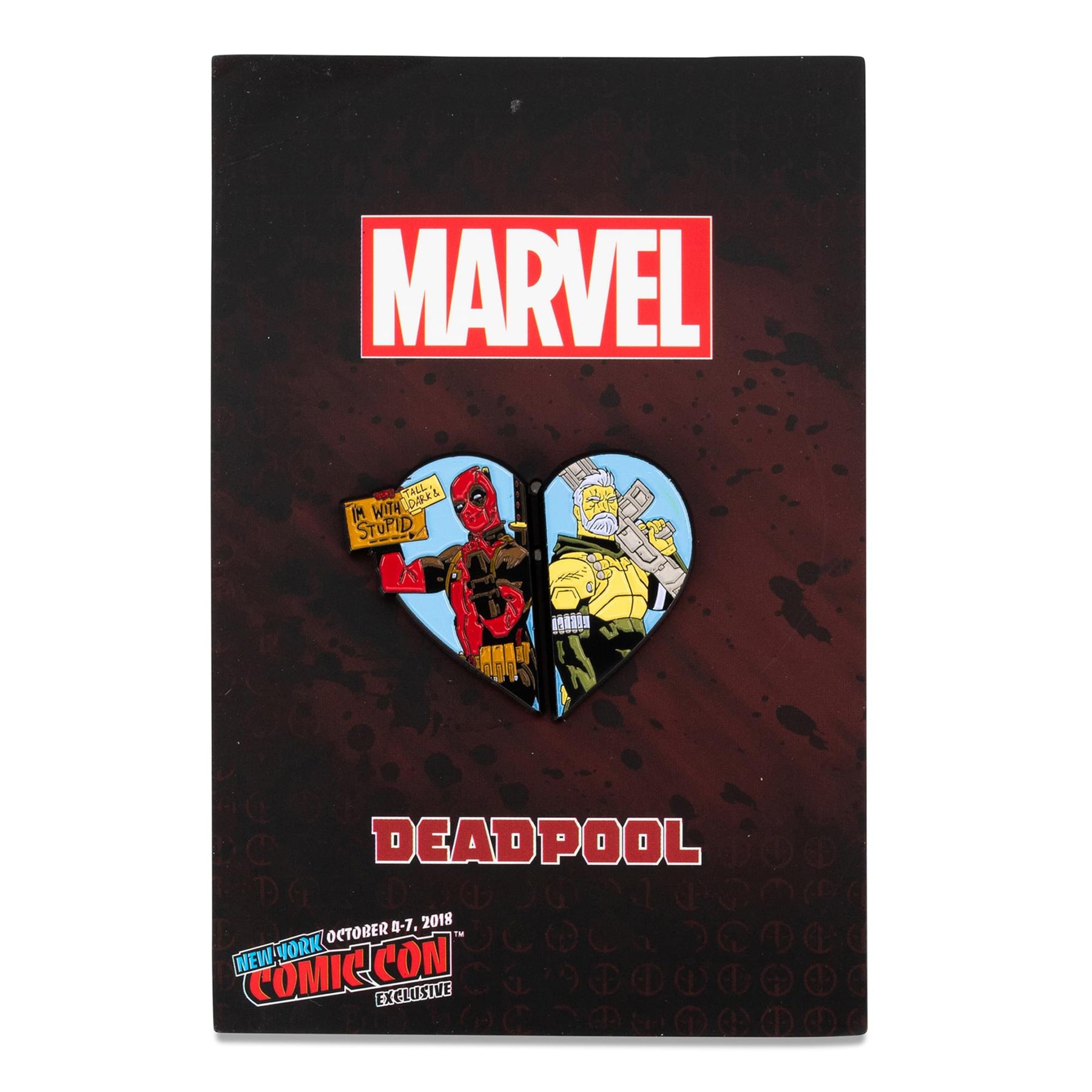  Marvel Studios: Deadpool Family Limited Edition Exclusive  Officially Licensed Metal-based with Enamel Four Lapel Pin Set. SIzes: 3-4.  2cm. ( Exclusive) : Clothing, Shoes & Jewelry