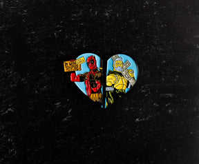 Marvel Deadpool and Cable Limited Edition Enamel Pin | NYCC 2018 Exclusive