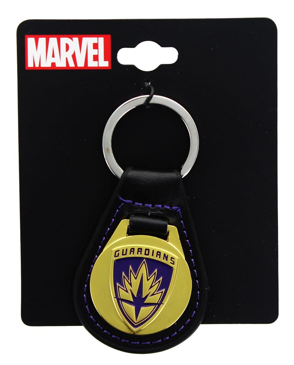 Marvel Guardians of the Galaxy Logo Leather Keychain