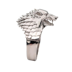 Game Of Thrones House Stark Wolf Ring