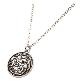 Game of Thrones House of the Dragon House Targaryen Pendant Necklace