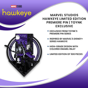 Marvel Studios Hawkeye Limited Edition Premiere Pin | Toynk Exclusive