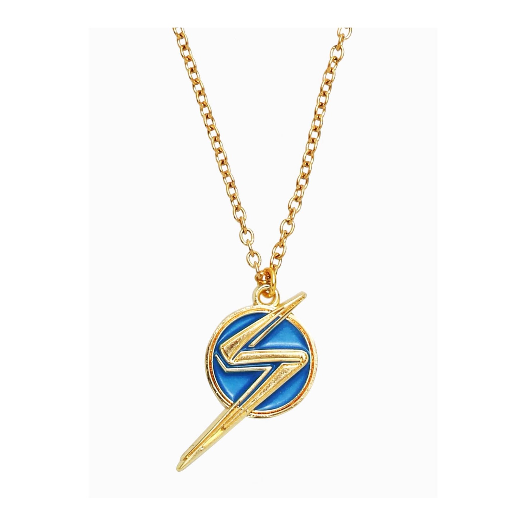 Marvel Ms Marvel Enamel Logo Necklace