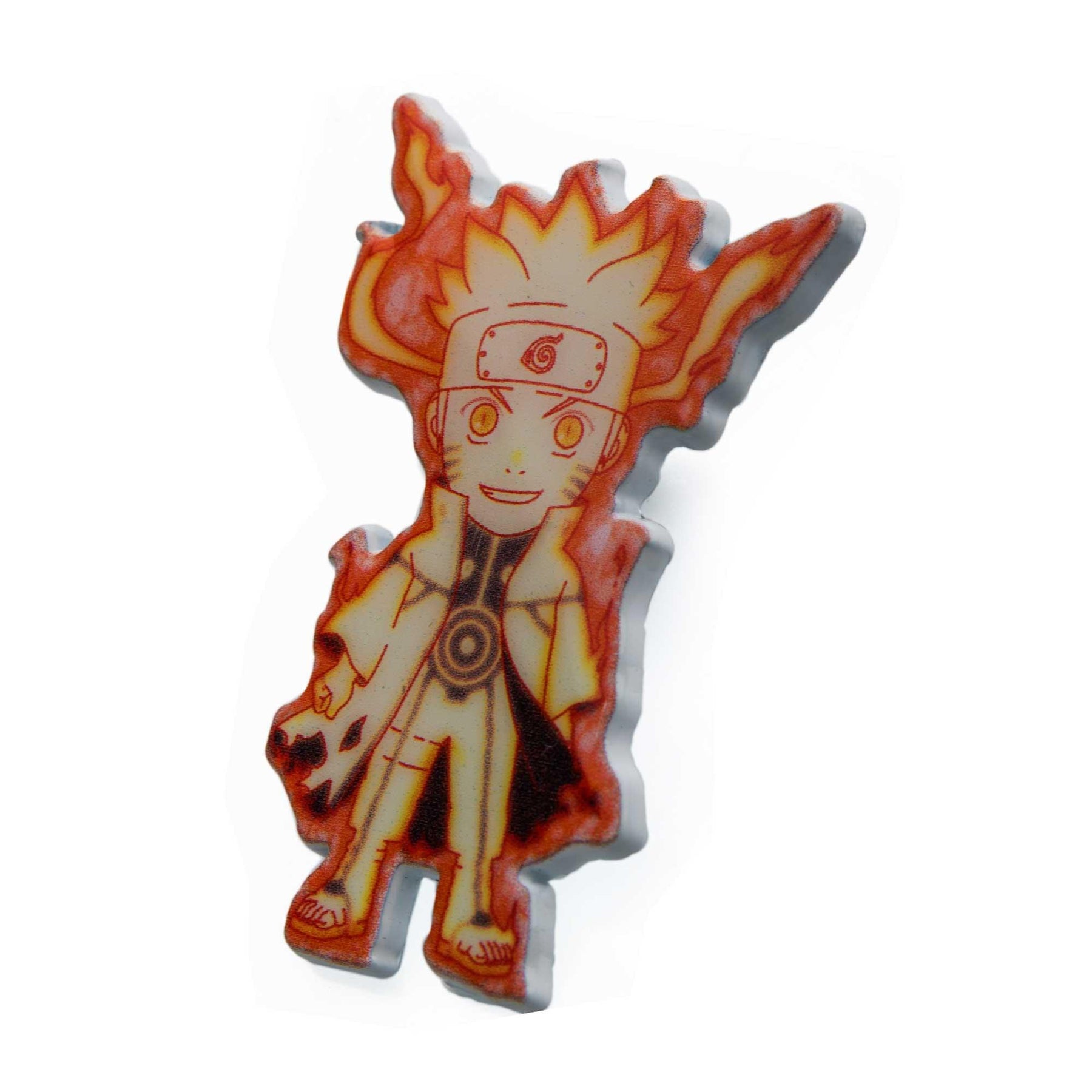 Naruto Shippuden Naruto Uzumaki On Fire Enamel Collector Pin