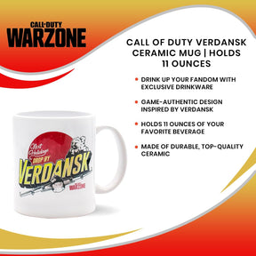 Call of Duty Verdansk Ceramic Mug | Holds 11 Ounces