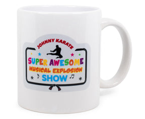 Parks and Recreation Johnny Karate Ceramic Mug | Holds 11 Ounces