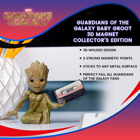 Guardians of the Galaxy Baby Groot | 3D magnet | Collector’s Edition