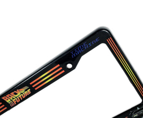 Back To The Future "I'd Rather Be Driving 88mph" License Plate Frame