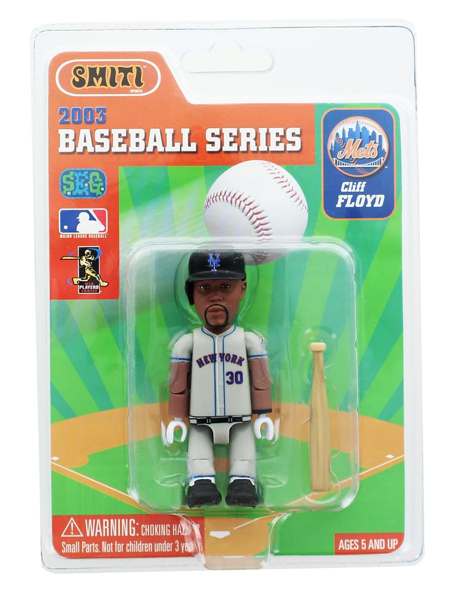 NY Mets MLB Baseball SMITI 3" Mini Figure: Cliff Floyd