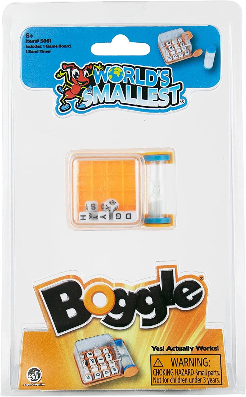 Worlds Smallest Boggle Game