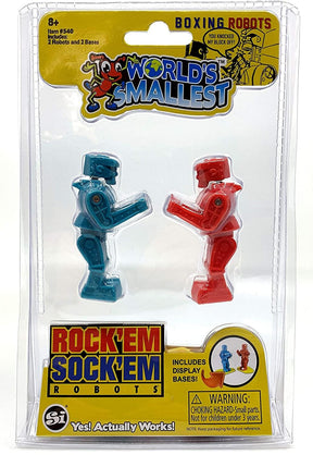 Worlds Smallest Rock 'Em Sock 'Em Robots