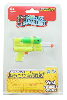 World's Smallest Super Soaker Water Gun | Air Pressure Super Soaker 50