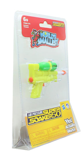 World's Smallest Super Soaker Water Gun | Air Pressure Super Soaker 50