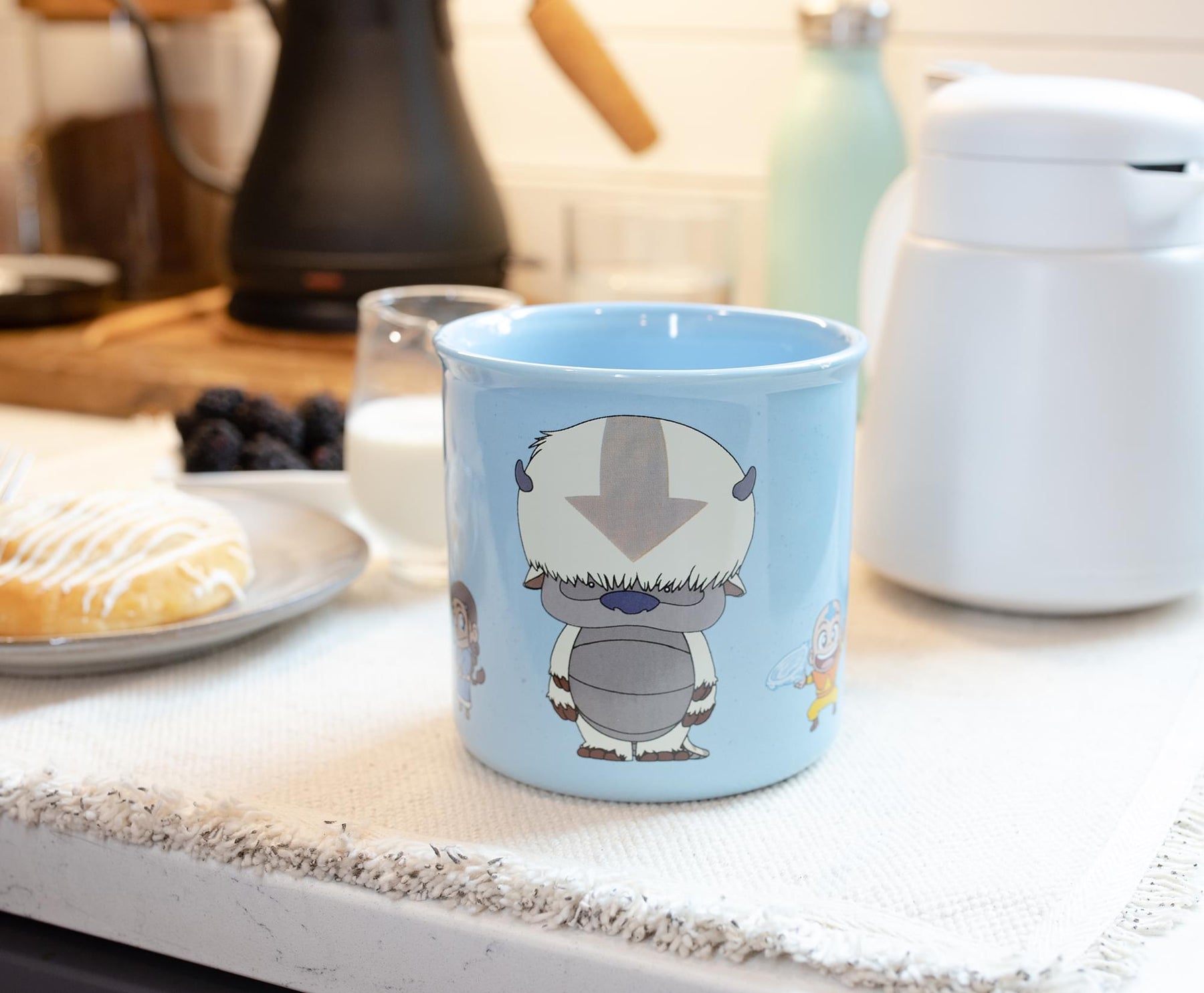 Avatar: The Last Airbender Chibi Character Ceramic Camper Mug | Holds 20 Ounces