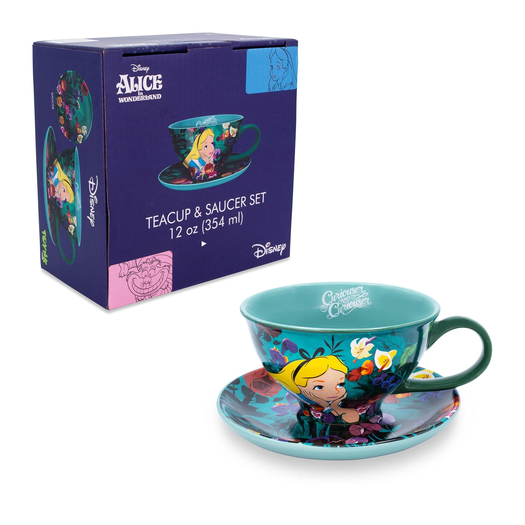 Alice in Wonderland Miniature Tea Set - Disney Collectible Toys