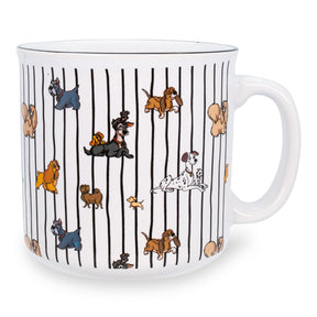 Disney Dogs Ceramic Camper Mug | Holds 20 Ounces