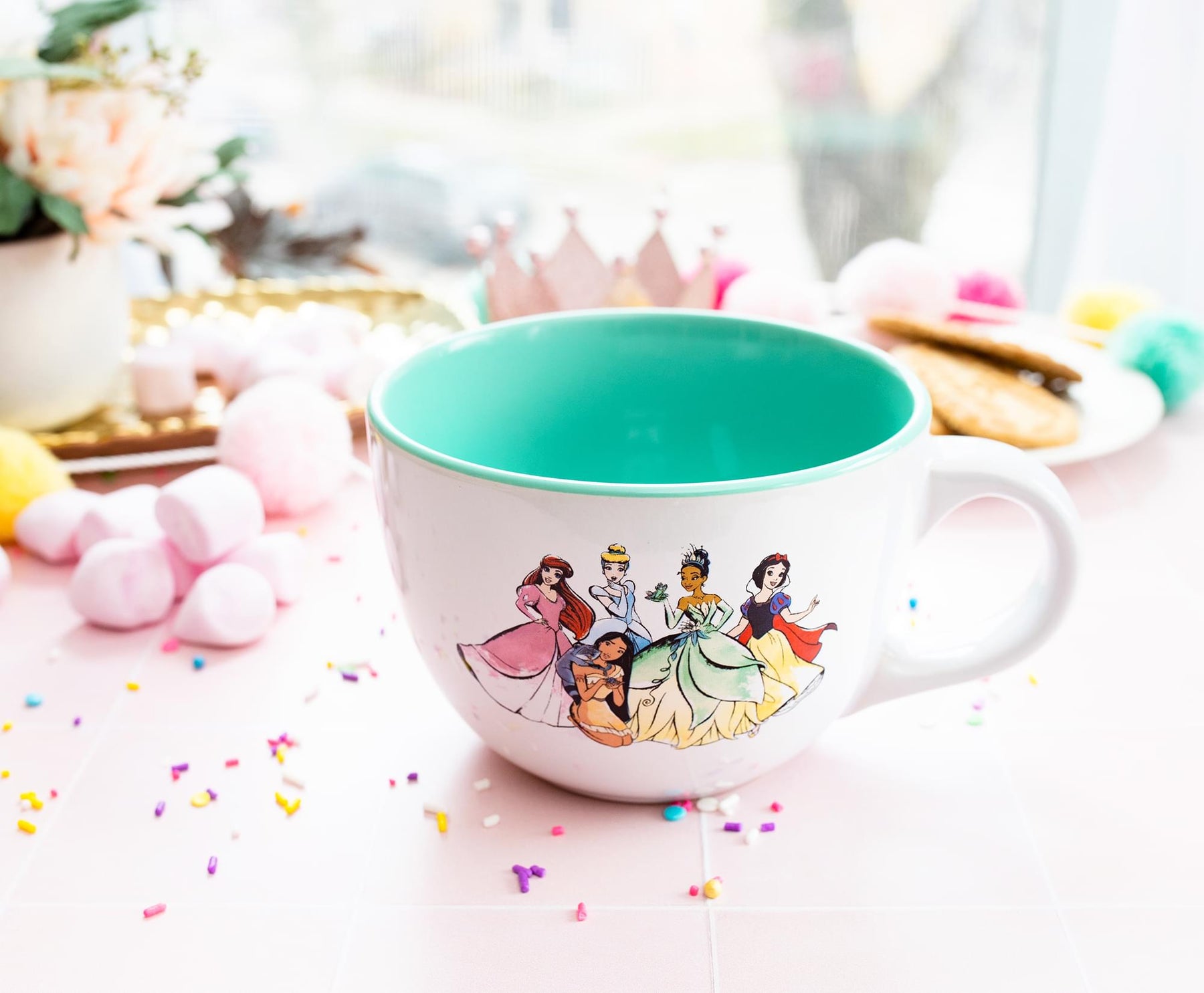 Disney Princess Collage 14 oz. Ceramic Mug