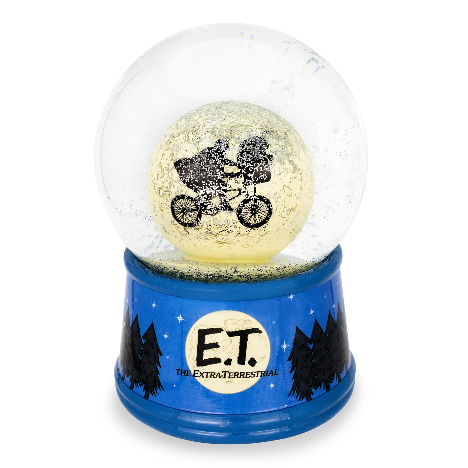 E.T. The Extra-Terrestrial Bike Moon Collectible Snow Globe | 6 Inches Tall