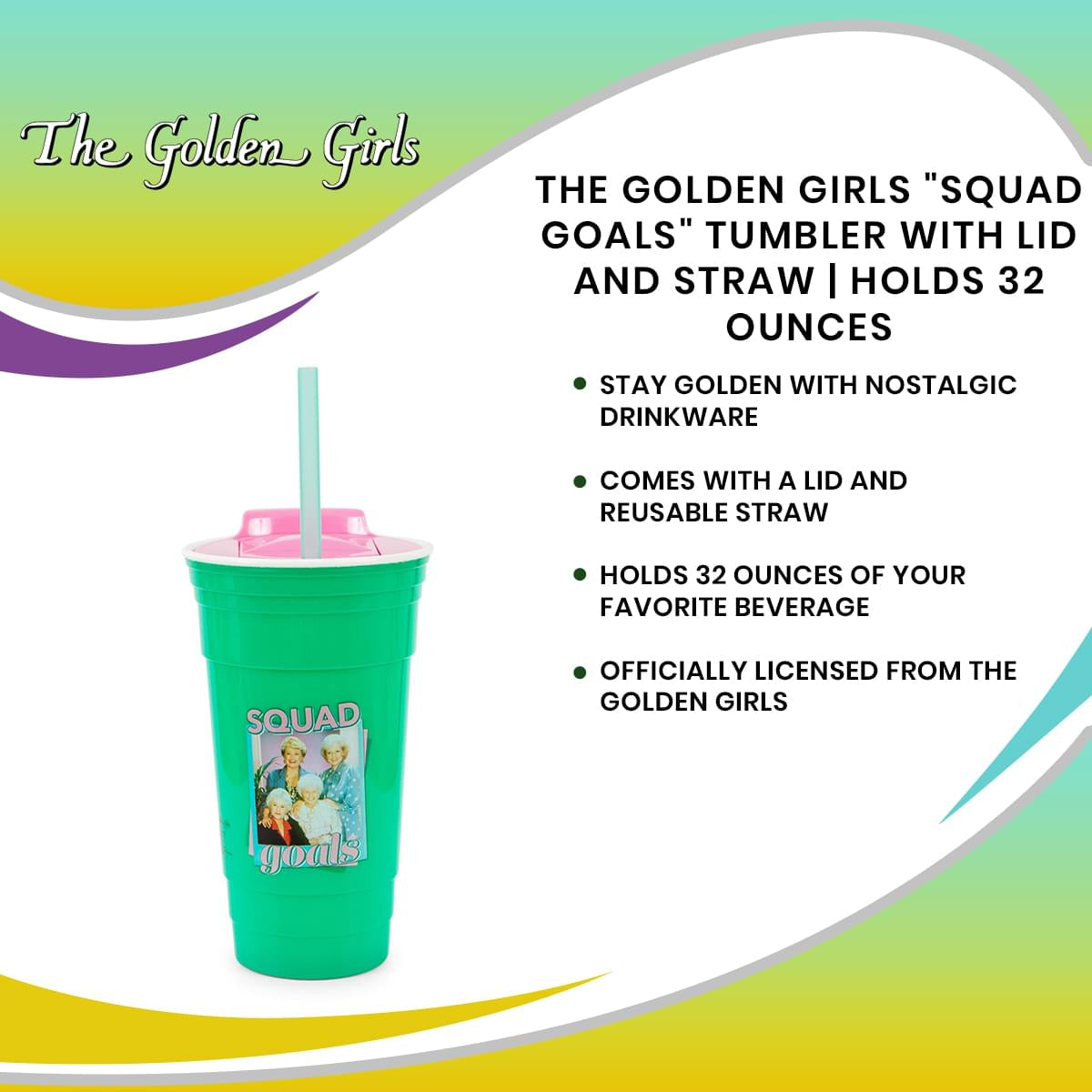 Golden Girls Tumbler, Stay Golden