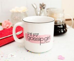 Gossip Girl "You Know You Love Me" Ceramic Camper Mug | Holds 20 Ounces