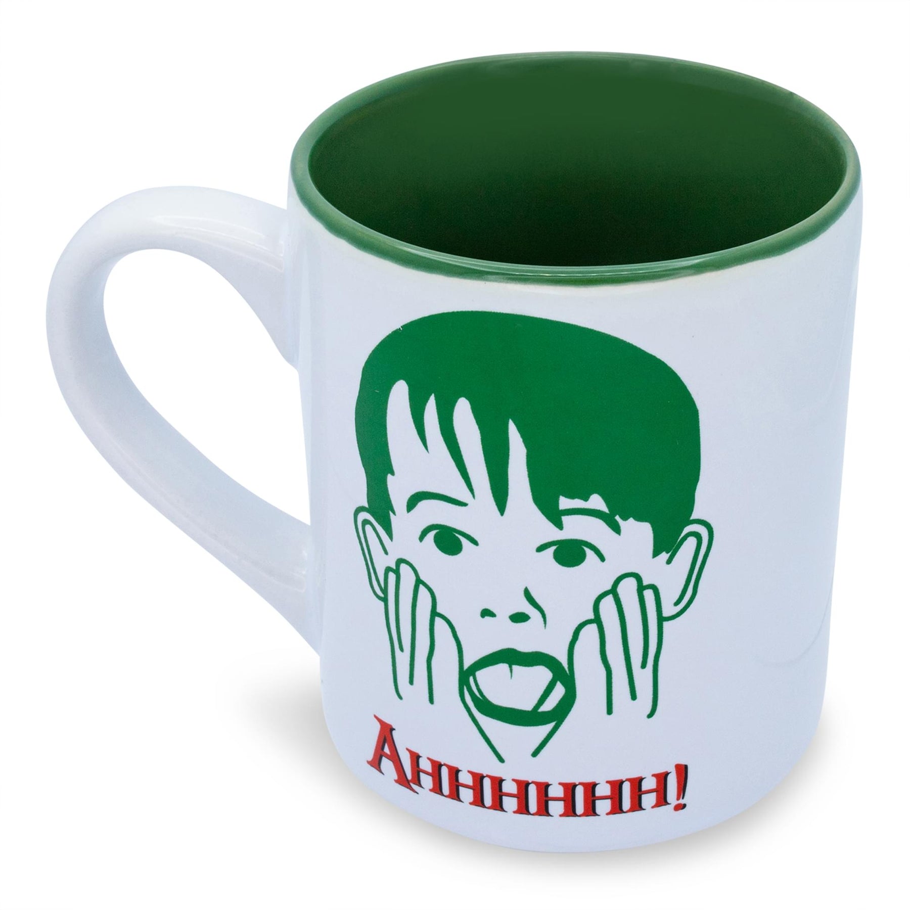 Home Alone Kevin Face Merry Christmas Ceramic Mug | Holds 14 Ounces