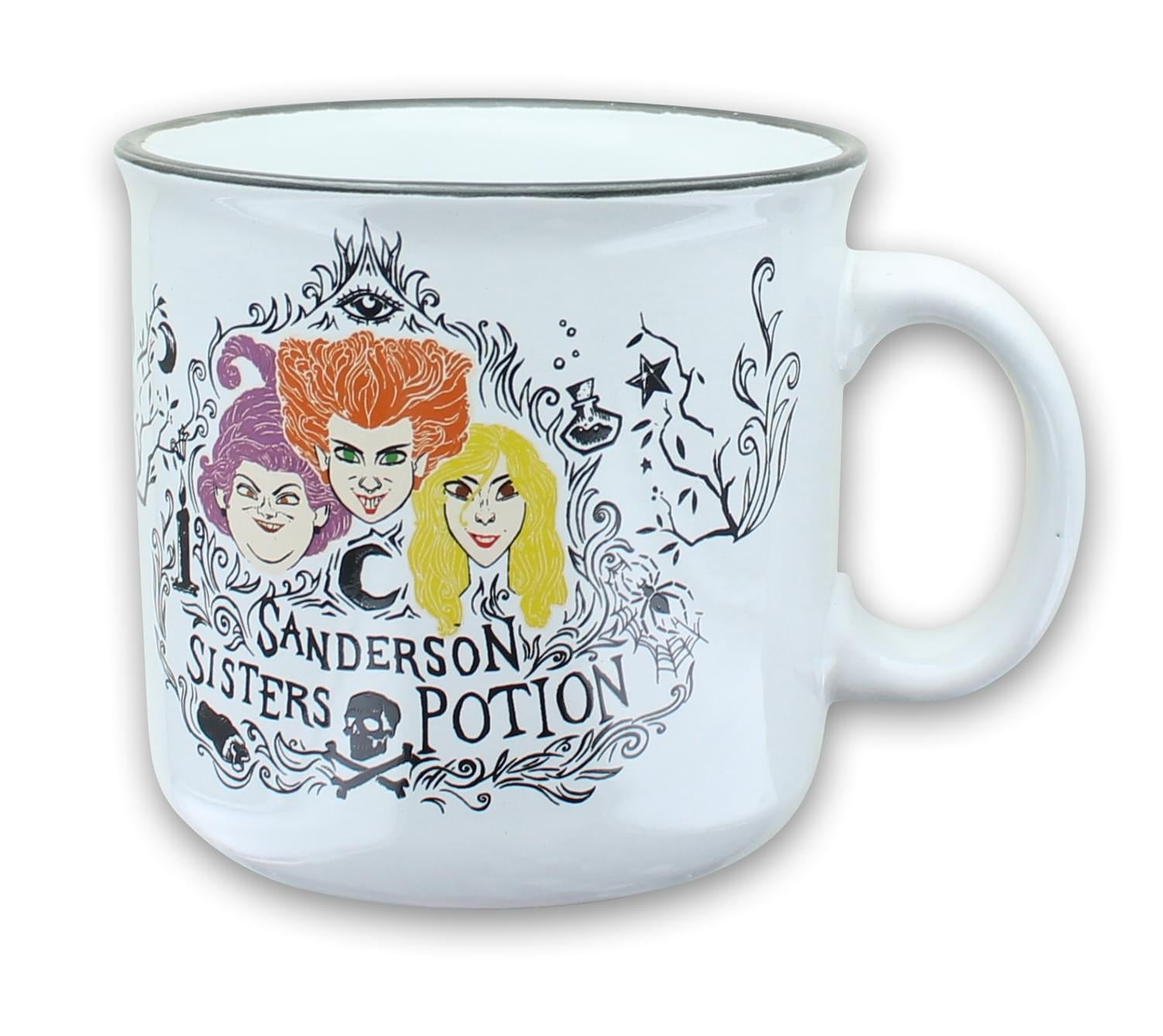 Hocus Pocus Sisters 20 Oz Ceramic Camper Mug | Free Shipping