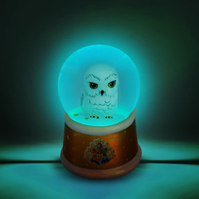 Harry Potter Hedwig Owl Light-Up Mini Snow Globe | 3 Inches Tall