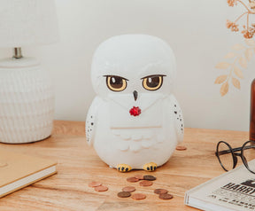 Harry Potter Chibi Hedwig 8-Inch Figural Coin Bank Storage | Toynk Exclusive