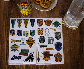 Harry Potter Quidditch 32-Ounce Water Bottle and Sticker Set