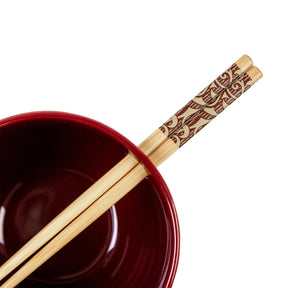 Harry Potter Anime Trio 20-Ounce Ramen Bowl and Chopstick Set