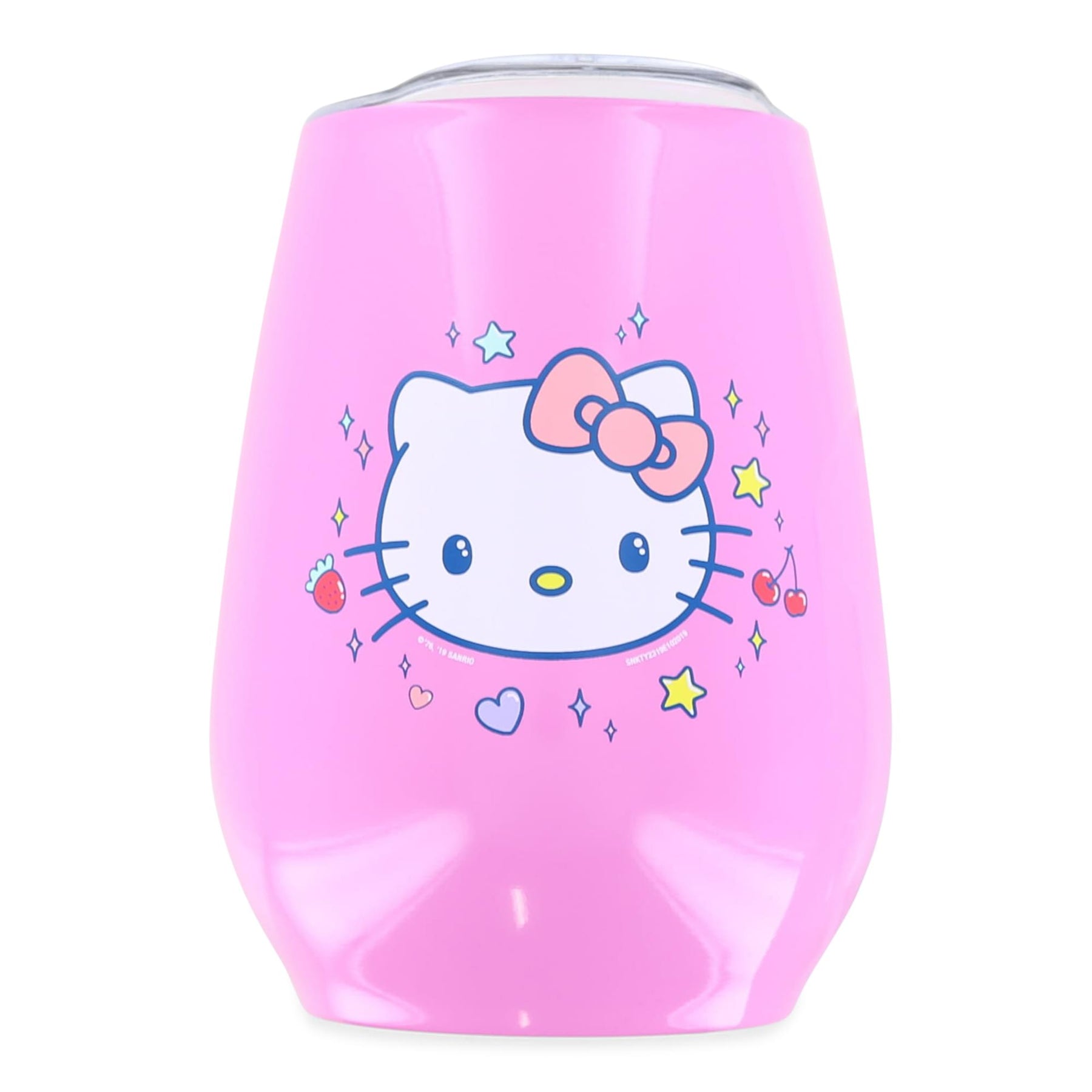 Hello Kitty Heats & Stars 10oz Stainless Steel Tumbler