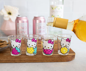 Hello Kitty 1.5-Ounce Mini Shot Glasses | Set of 4