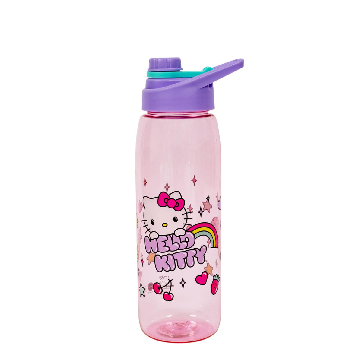 Disney Princess Icons Water Bottle With Screw-Top Lid Holds 28 Ounces