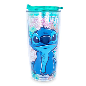 Disney Lilo & Stitch Travel Tumbler with Slide Close Lid | Holds 20 Ounces